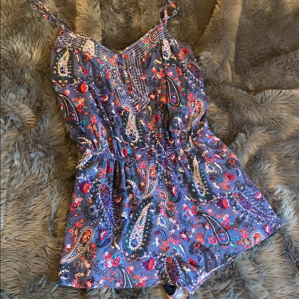 Paisley romper